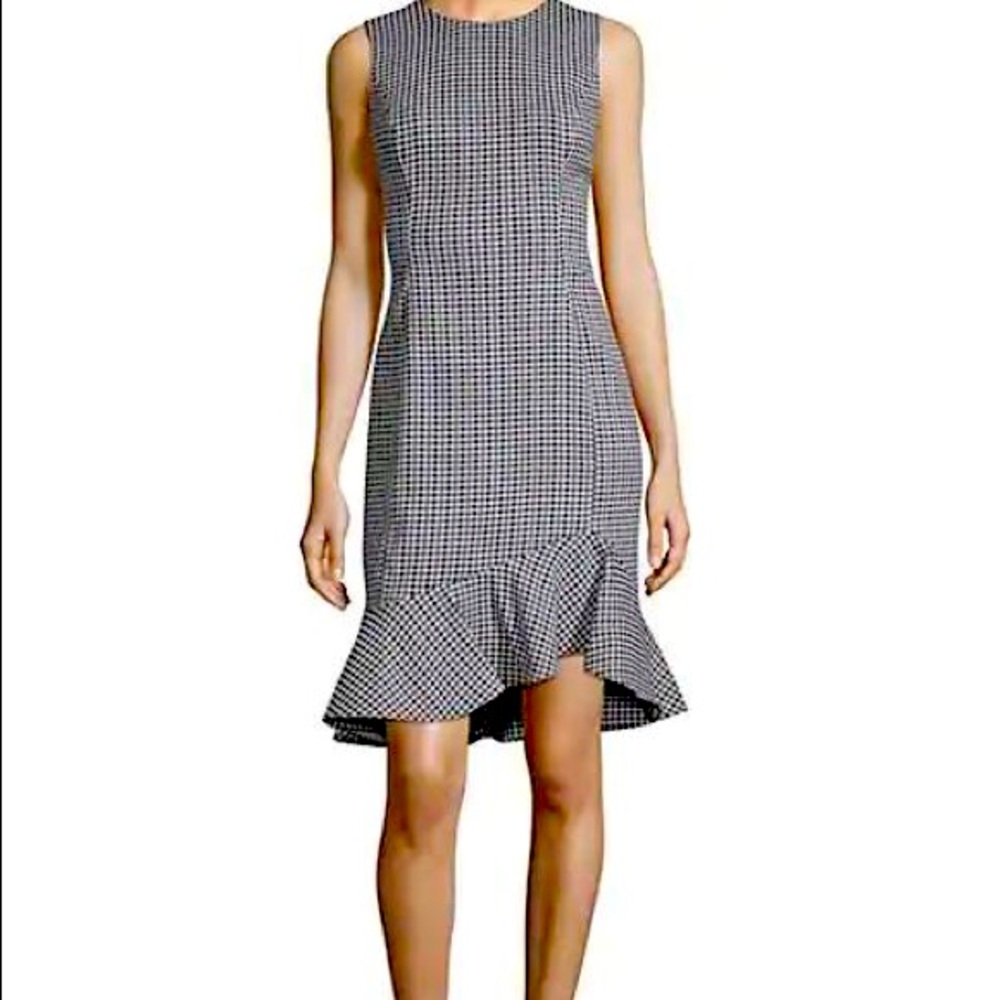 Design Lab Gingham Ruffle Dress, size small - Picture 1 of 5